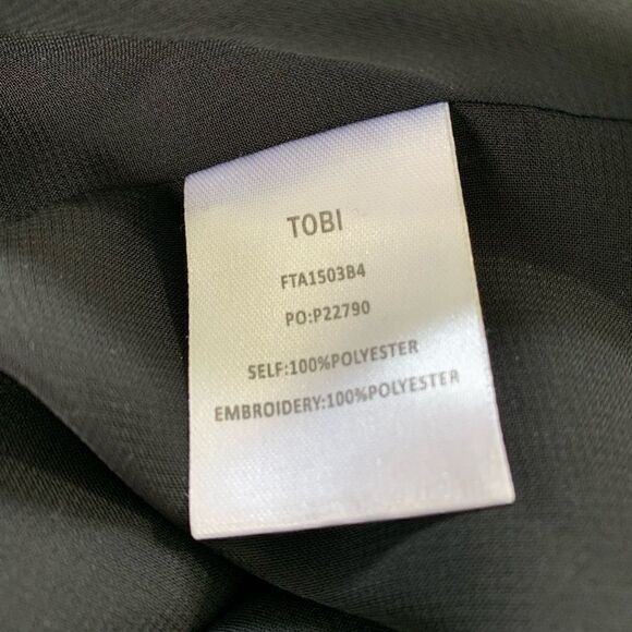 Tobi sleeveless embroidered cropped blouse - Picture 5 of 5